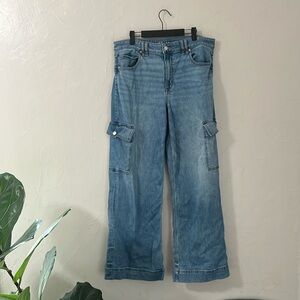 American eagle wide leg jeans
